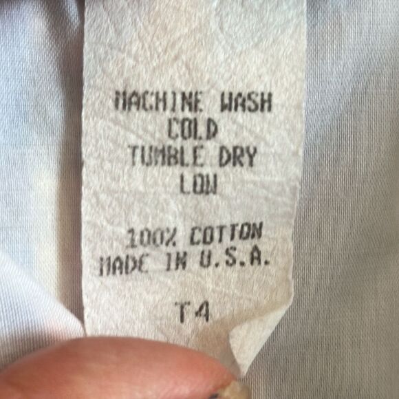 Vintage Monday’s Child plaid madras summer cloth romper/shortalls 4T - Picture 6 of 6